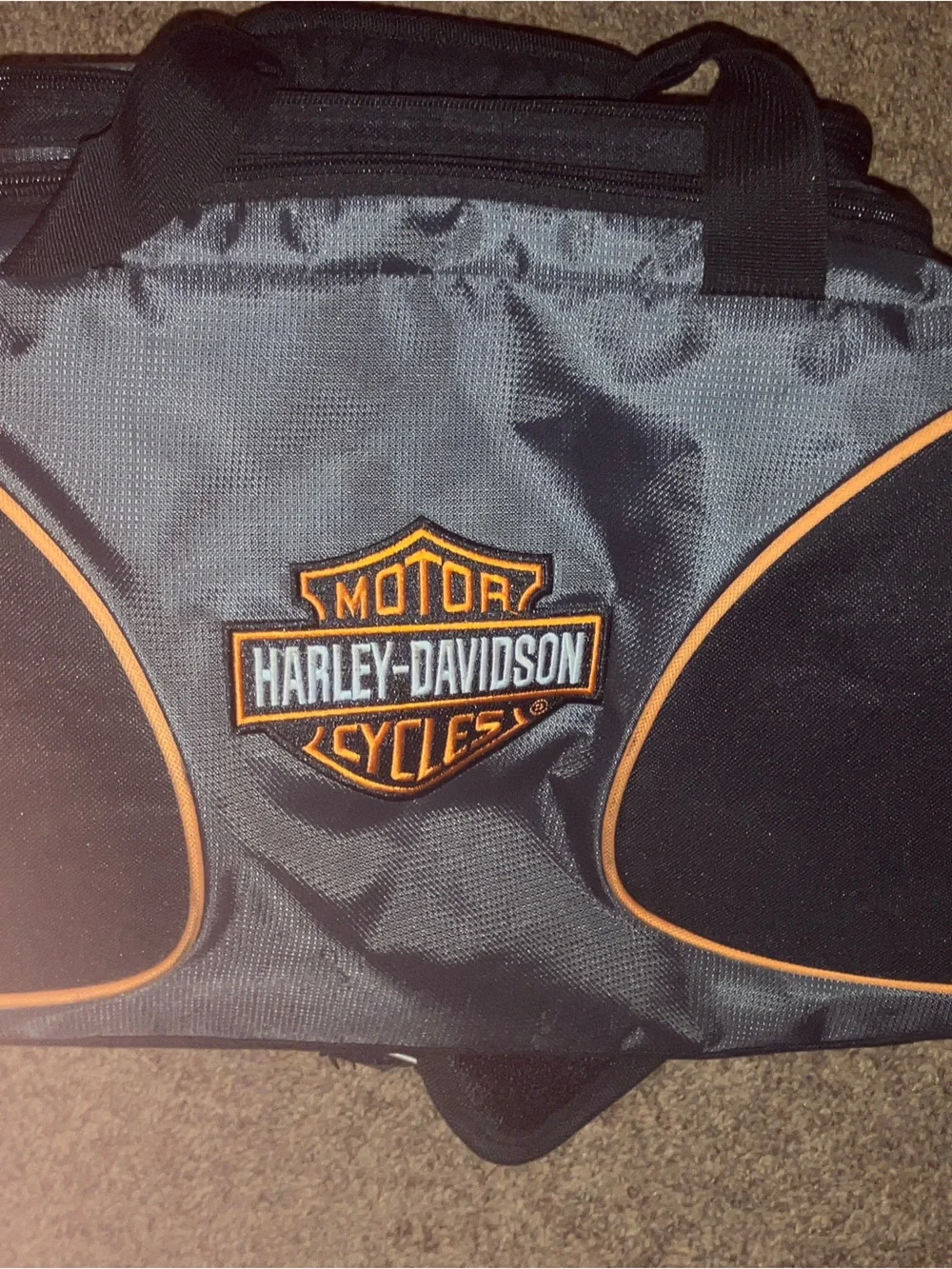 NWOT Harley Davidson gym bag , 3 pockets